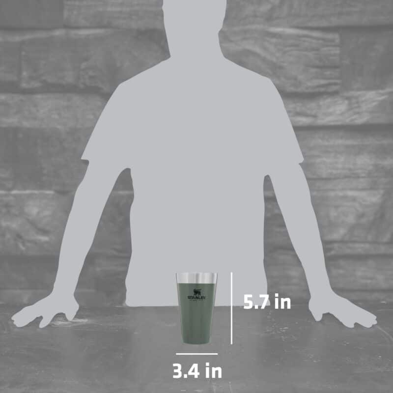 Custom Stanley Stay-Chill Stacking Pint 16 oz - 6