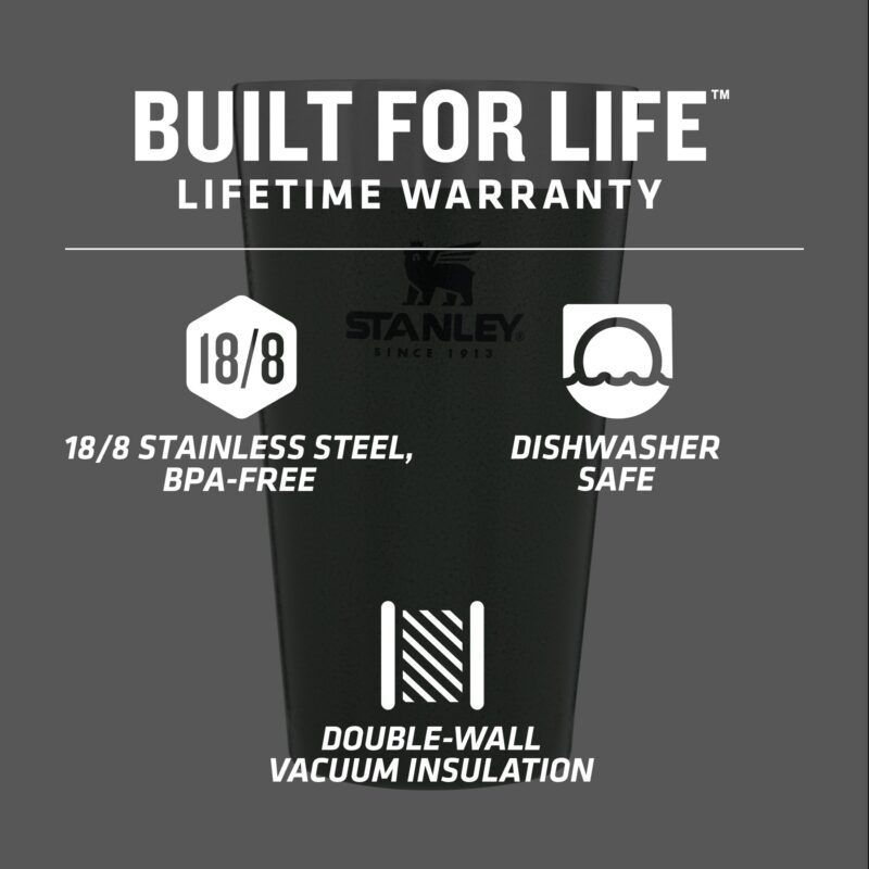 Custom Stanley Stay-Chill Stacking Pint 16 oz - 7