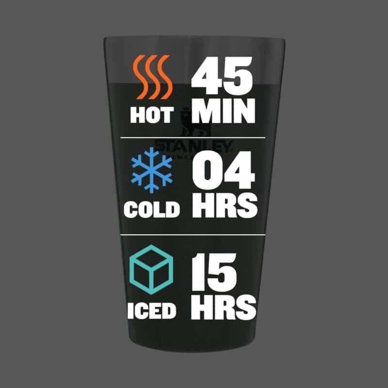 Custom Stanley Stay-Chill Stacking Pint 16 oz - 8